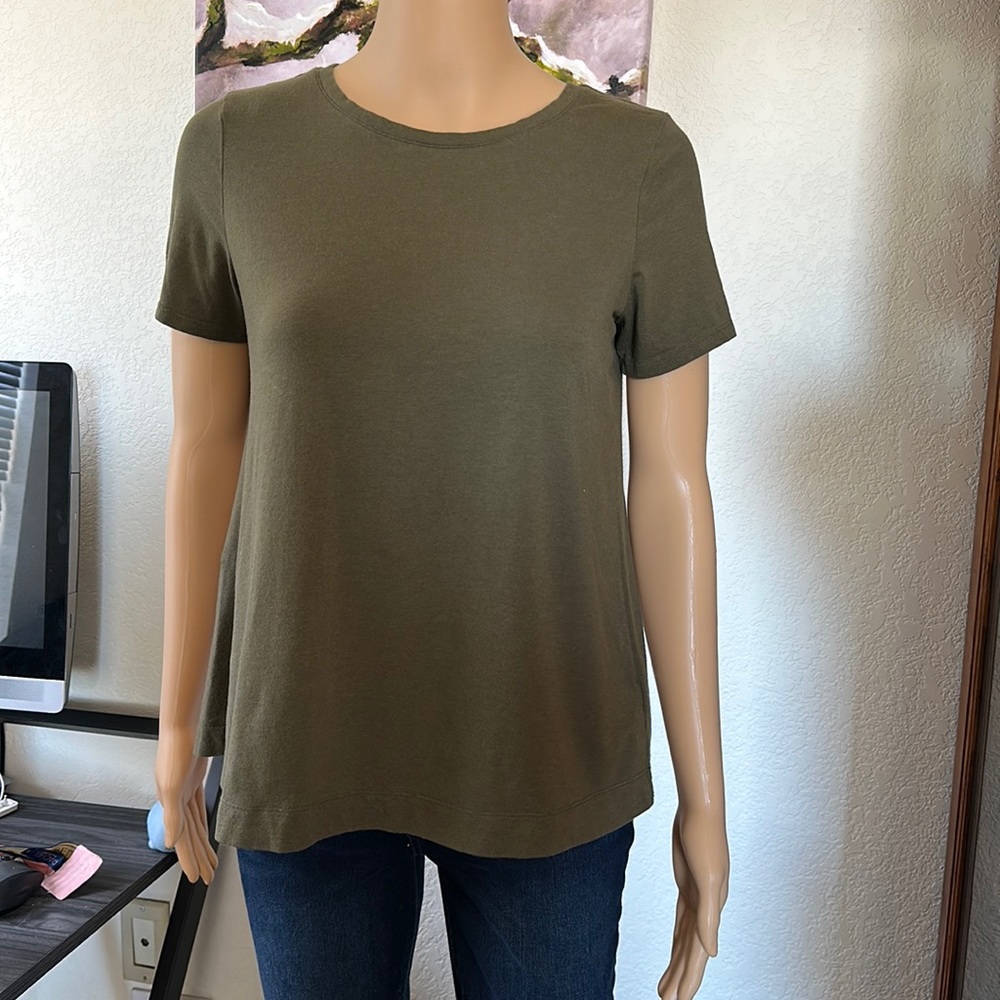Old Navy Green Khaki Top